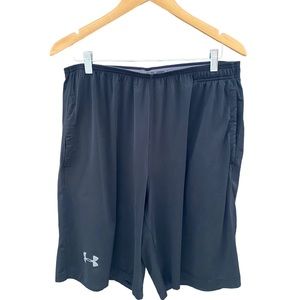 Under Armour Men's Black Loose Fit Shorts Size XL Athleisure Sport